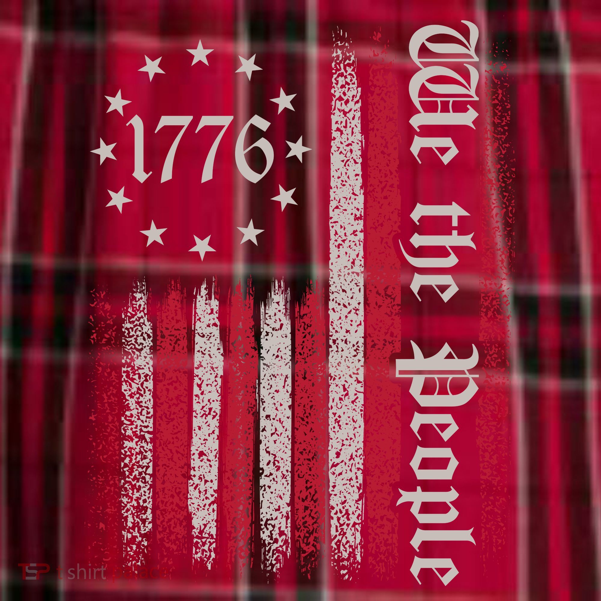 We The People 1776 Spark Men's Flannel Plaid Pajama Pants