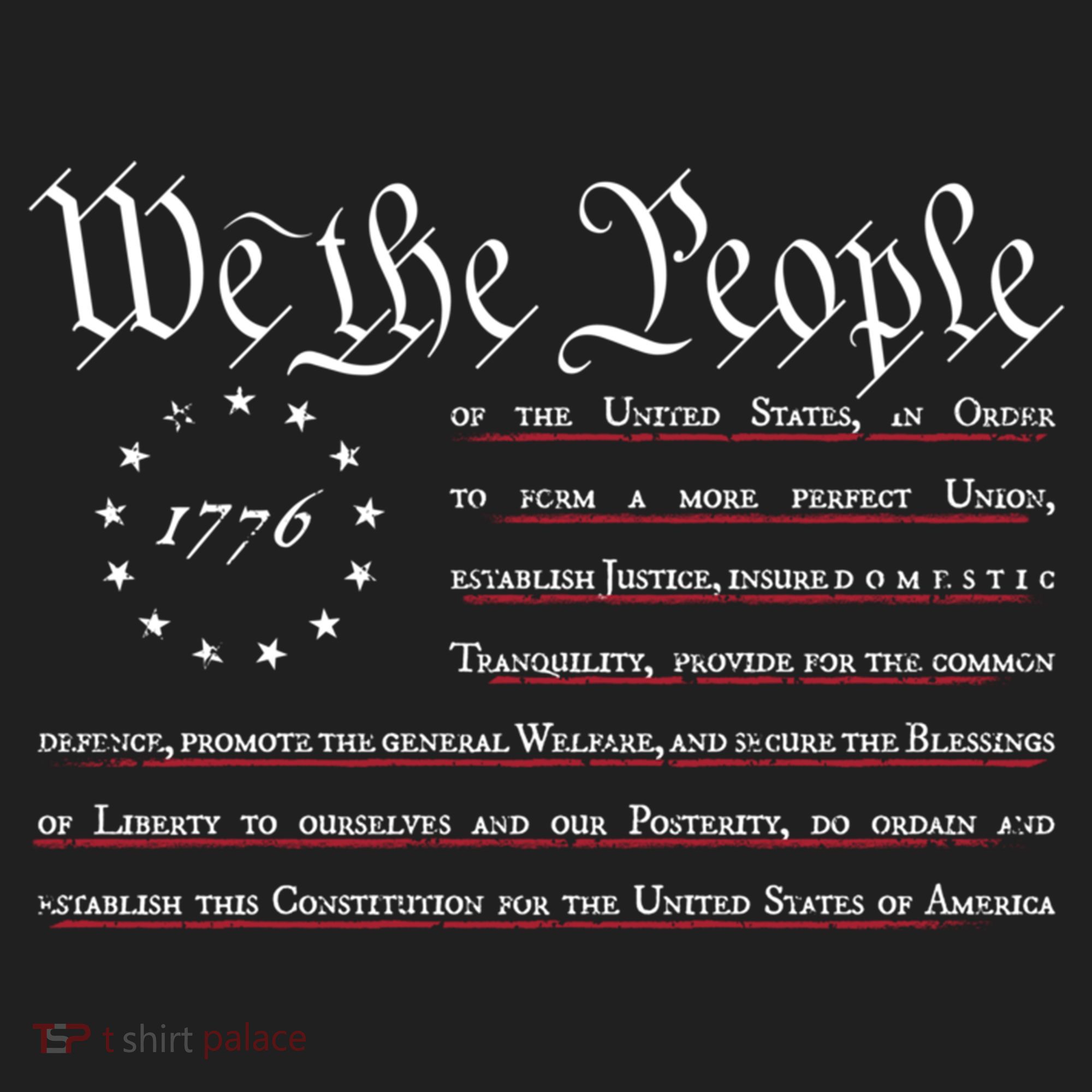 We The People Betsy Ross Flag Preamble Of The Constitution Gift Hat