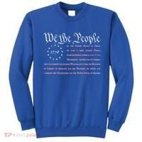 We The People Betsy Ross Flag Preamble Of The Constitution Gift Sweatshirt thumb 0
