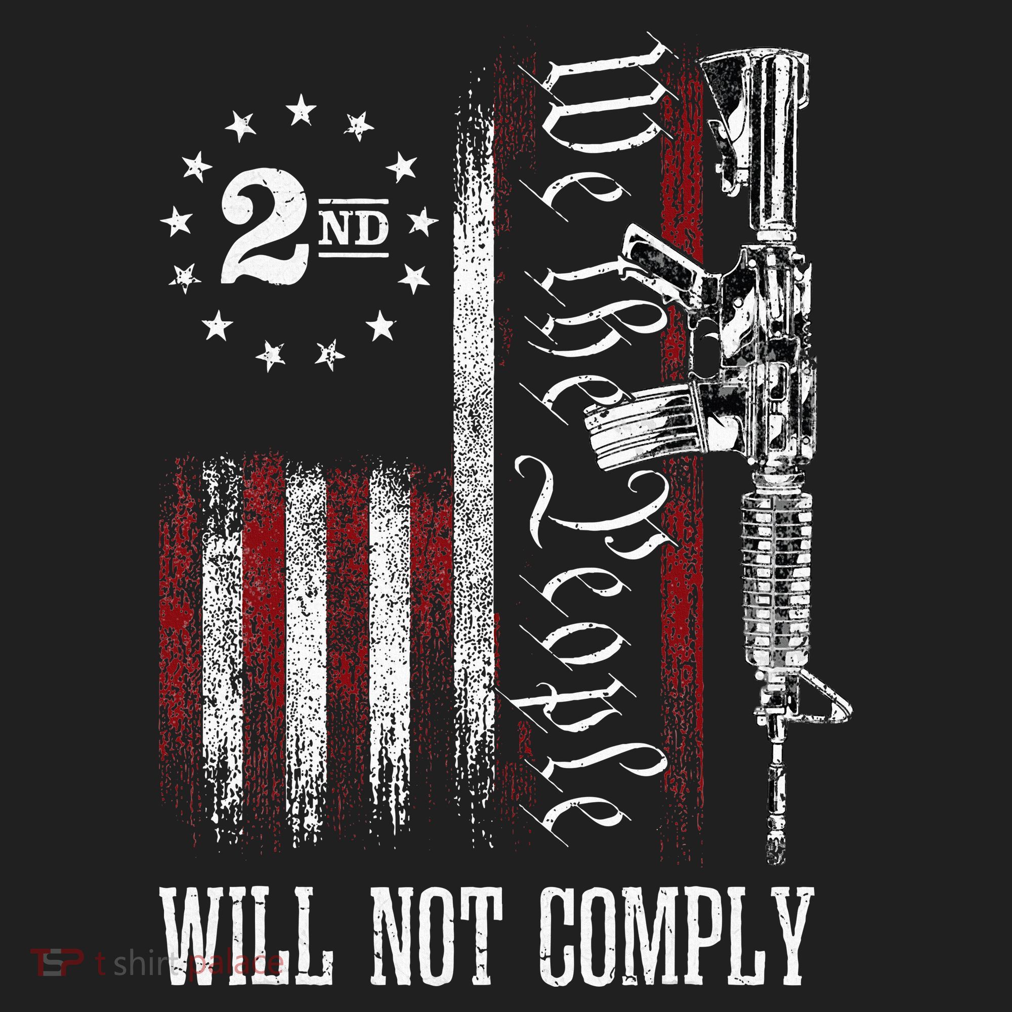 We The People Will Not Comply Ar15 Progun Rights 2a Beanie