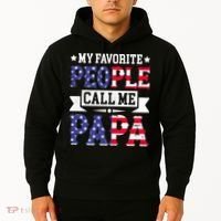 We The People Call Me Papa Hoodie thumb 2
