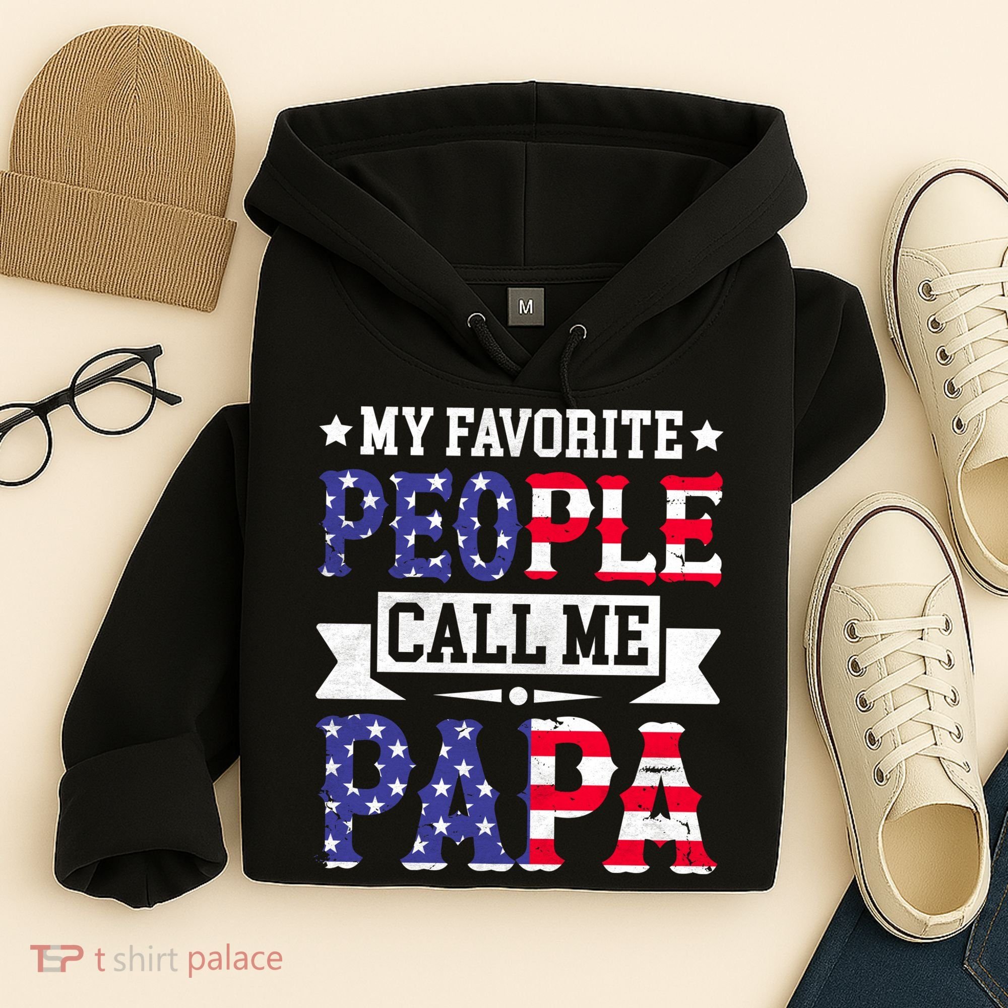 We The People Call Me Papa Hoodie