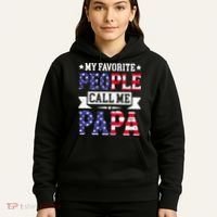 We The People Call Me Papa Hoodie thumb 5