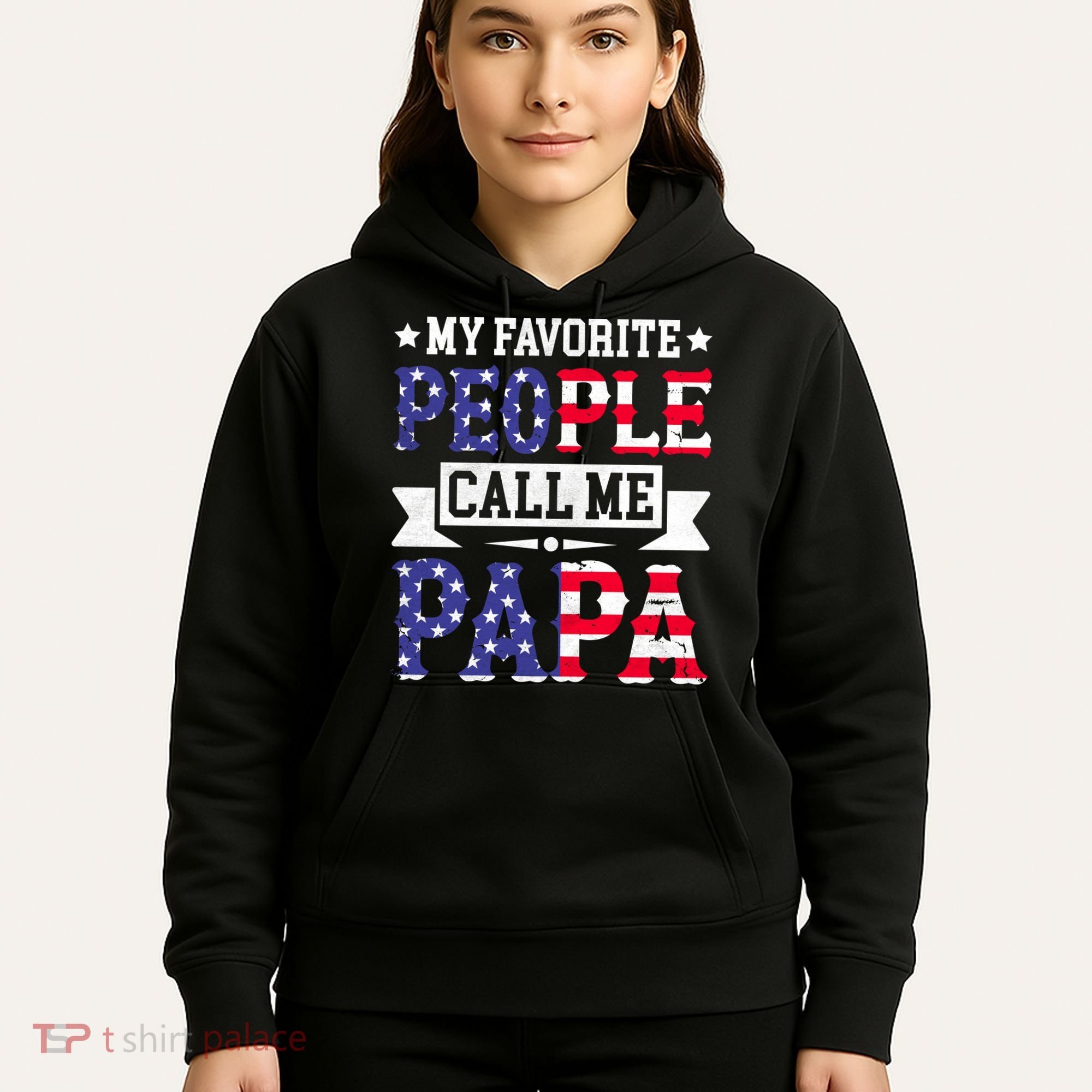 We The People Call Me Papa Hoodie