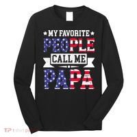 We The People Call Me Papa Long Sleeve Shirt thumb 0
