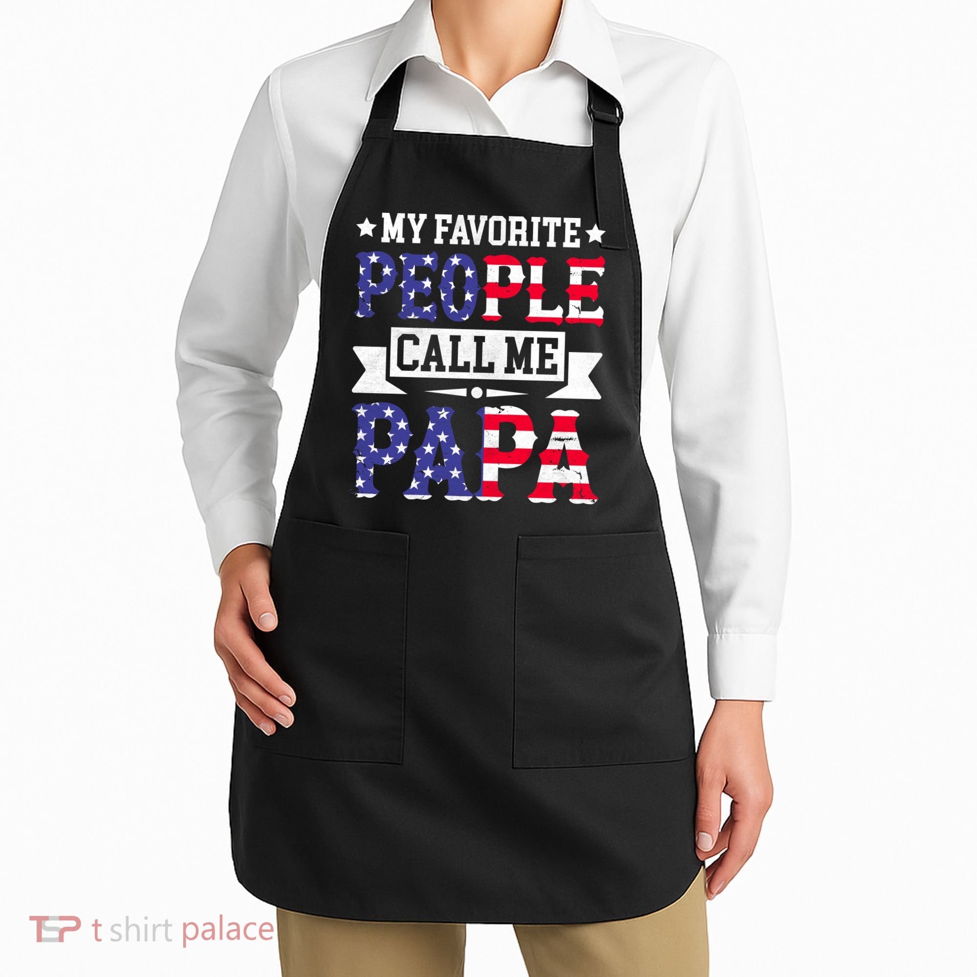 We The People Call Me Papa Apron