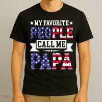 We The People Call Me Papa T-Shirt thumb 3