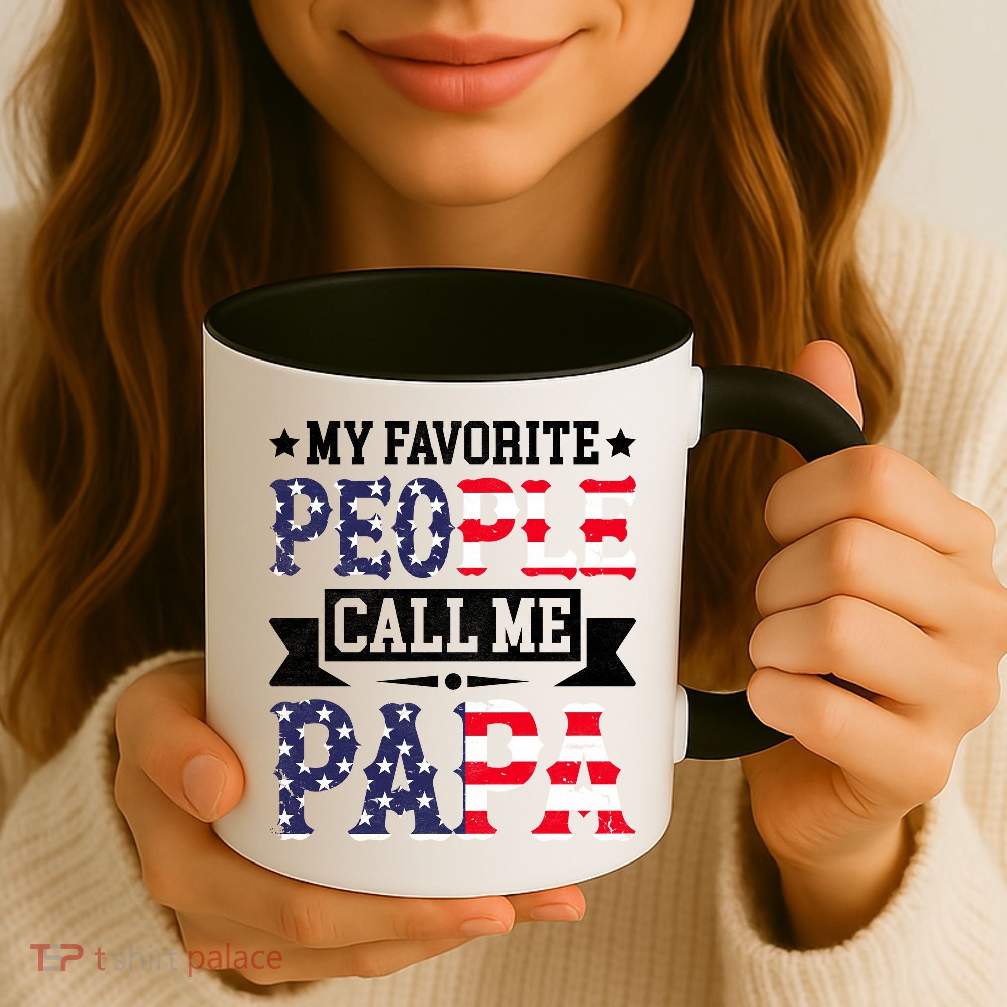 We The People Call Me Papa Coffee Mug