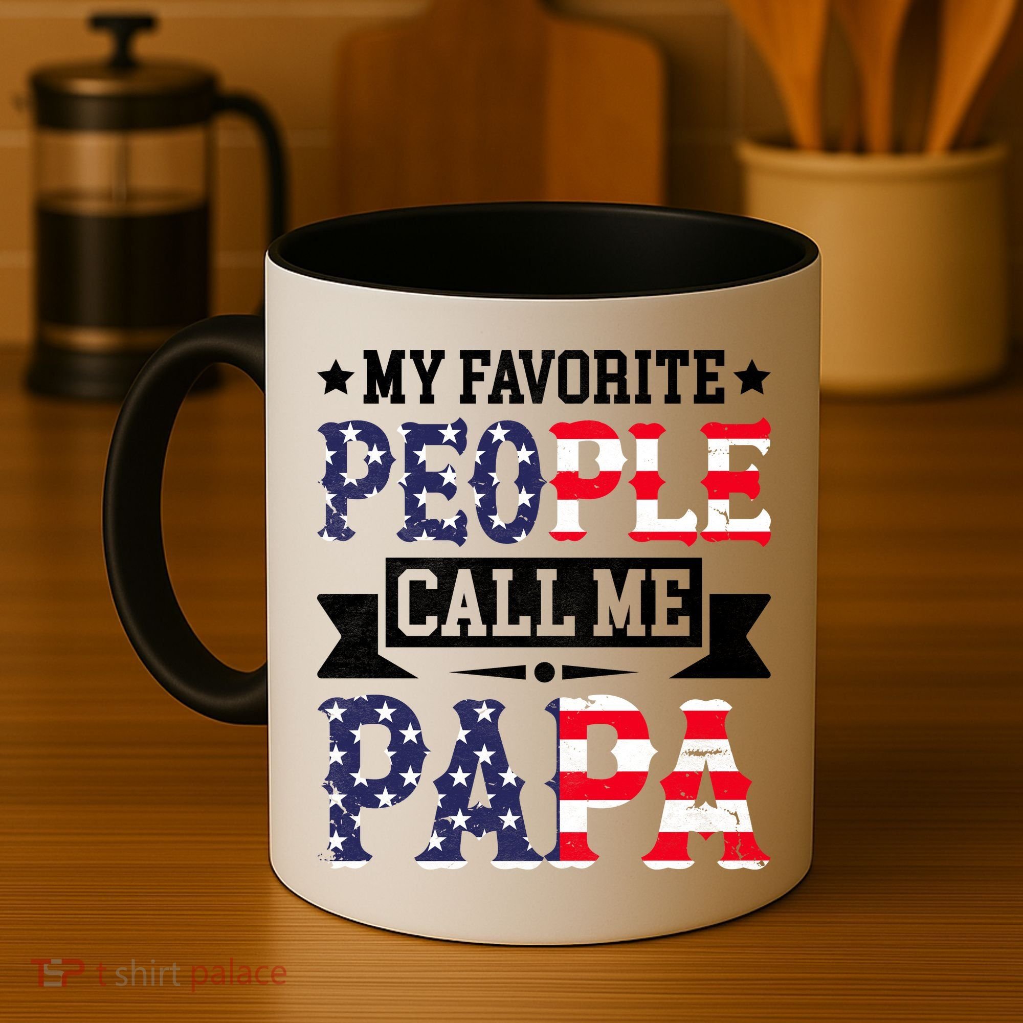 We The People Call Me Papa Coffee Mug