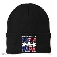 We The People Call Me Papa Beanie thumb 0