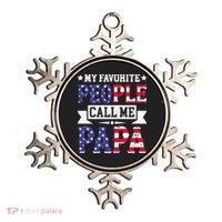 We The People Call Me Papa Ornament thumb 0