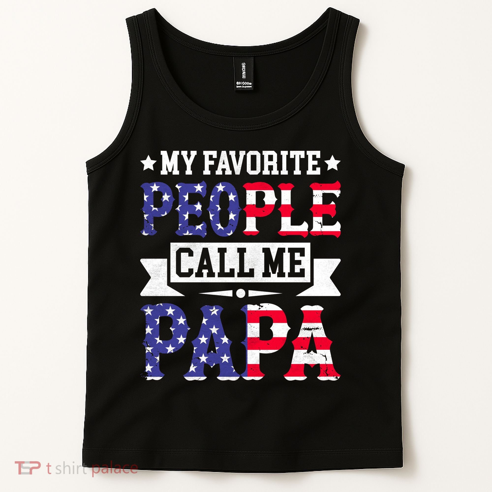 We The People Call Me Papa Tank Top