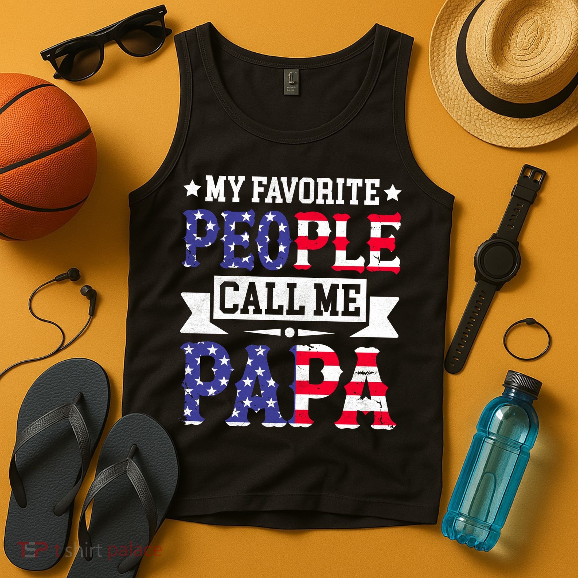 We The People Call Me Papa Tank Top