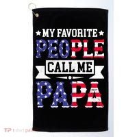 We The People Call Me Papa Golf Towel thumb 0