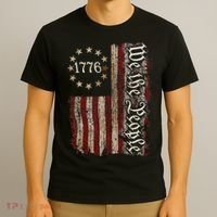 We The People American History 1776 Independence Day Vintage T-Shirt thumb 3