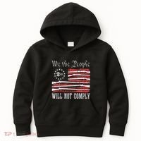 We The People Will Not Comply Progun Rights 2nd Amendment Kids Hoodie thumb 0