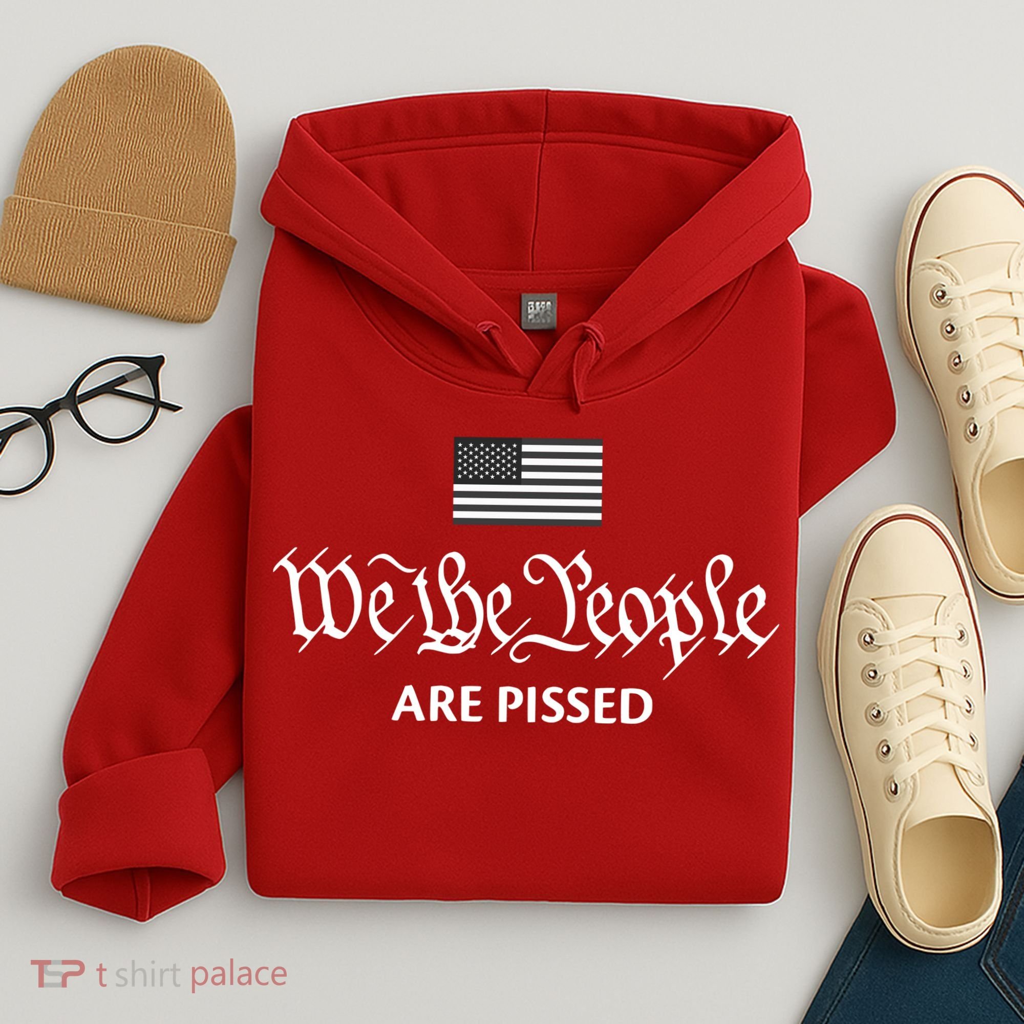 We The People Are Pissed Preamble Constitution Political Hoodie