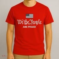 We The People Are Pissed Preamble Constitution Political T-Shirt thumb 3