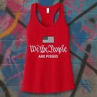 We The People Are Pissed Preamble Constitution Political Women's Tank Top thumb 3