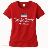 We The People Are Pissed Preamble Constitution Political Women's T-Shirt thumb 0