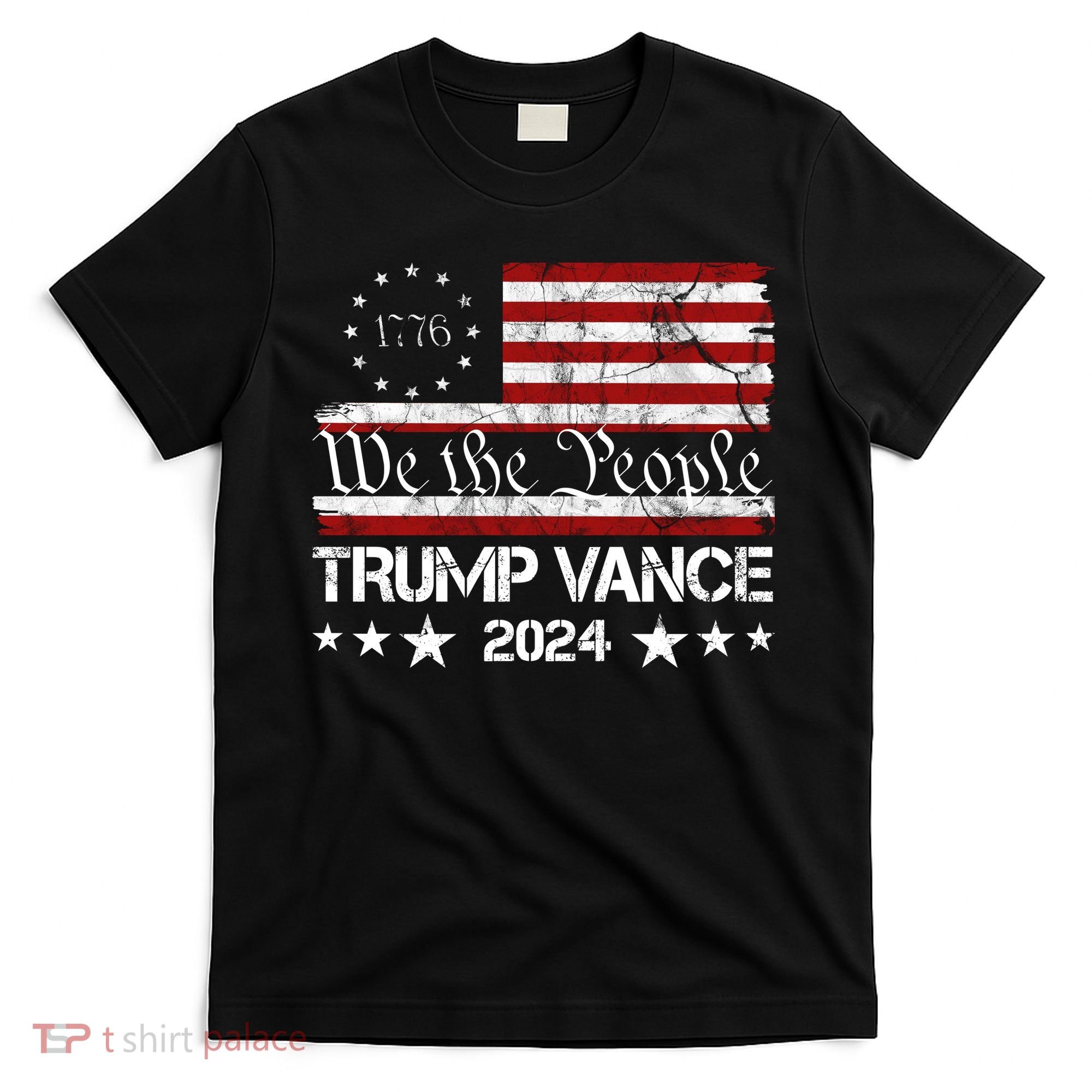 We The People Trump Vance 2024 Vintage Usa Election T-Shirt