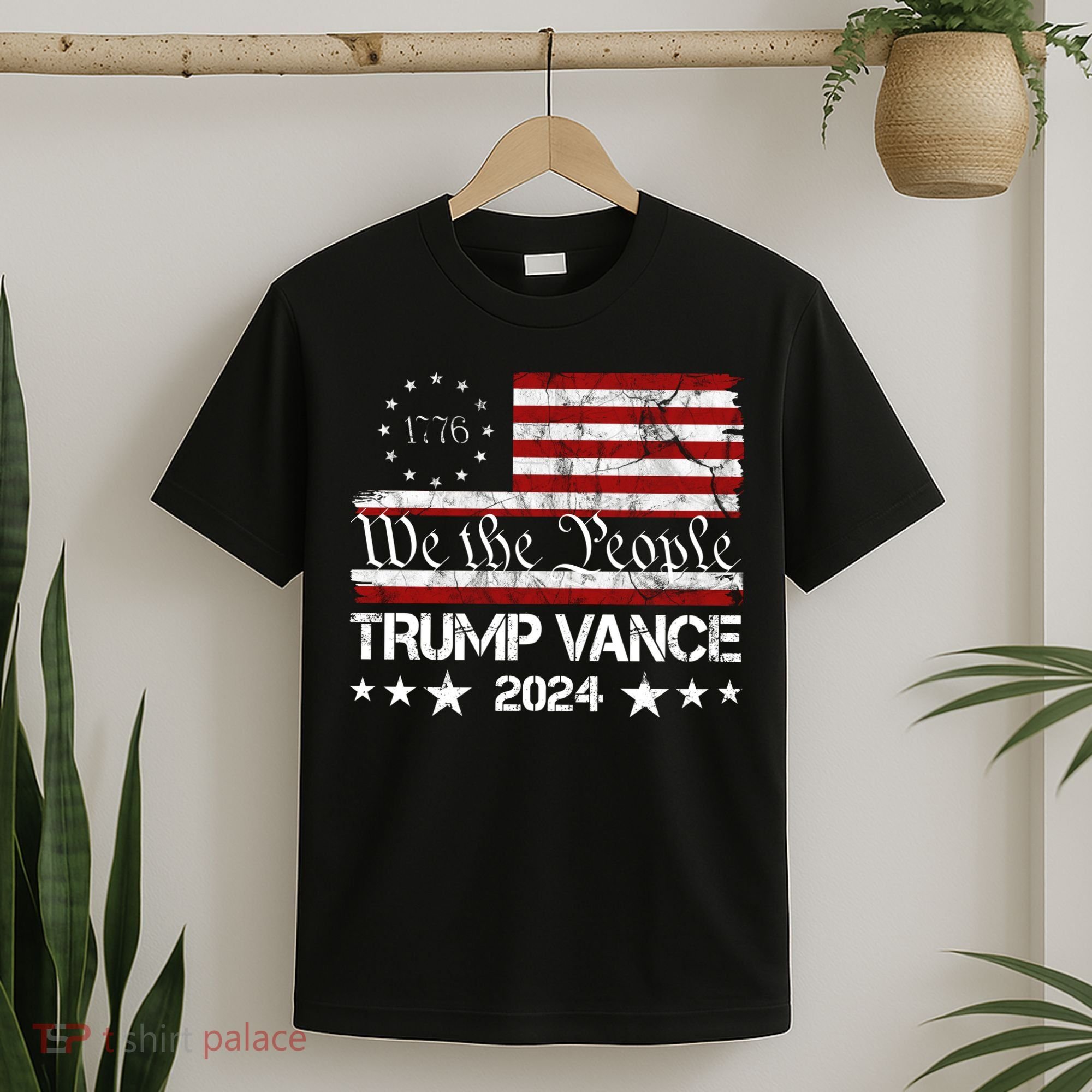 We The People Trump Vance 2024 Vintage Usa Election T-Shirt