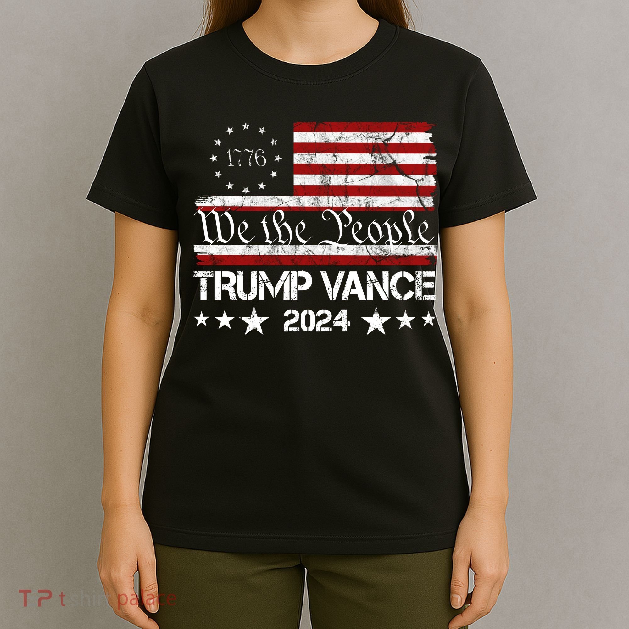 We The People Trump Vance 2024 Vintage Usa Election T-Shirt