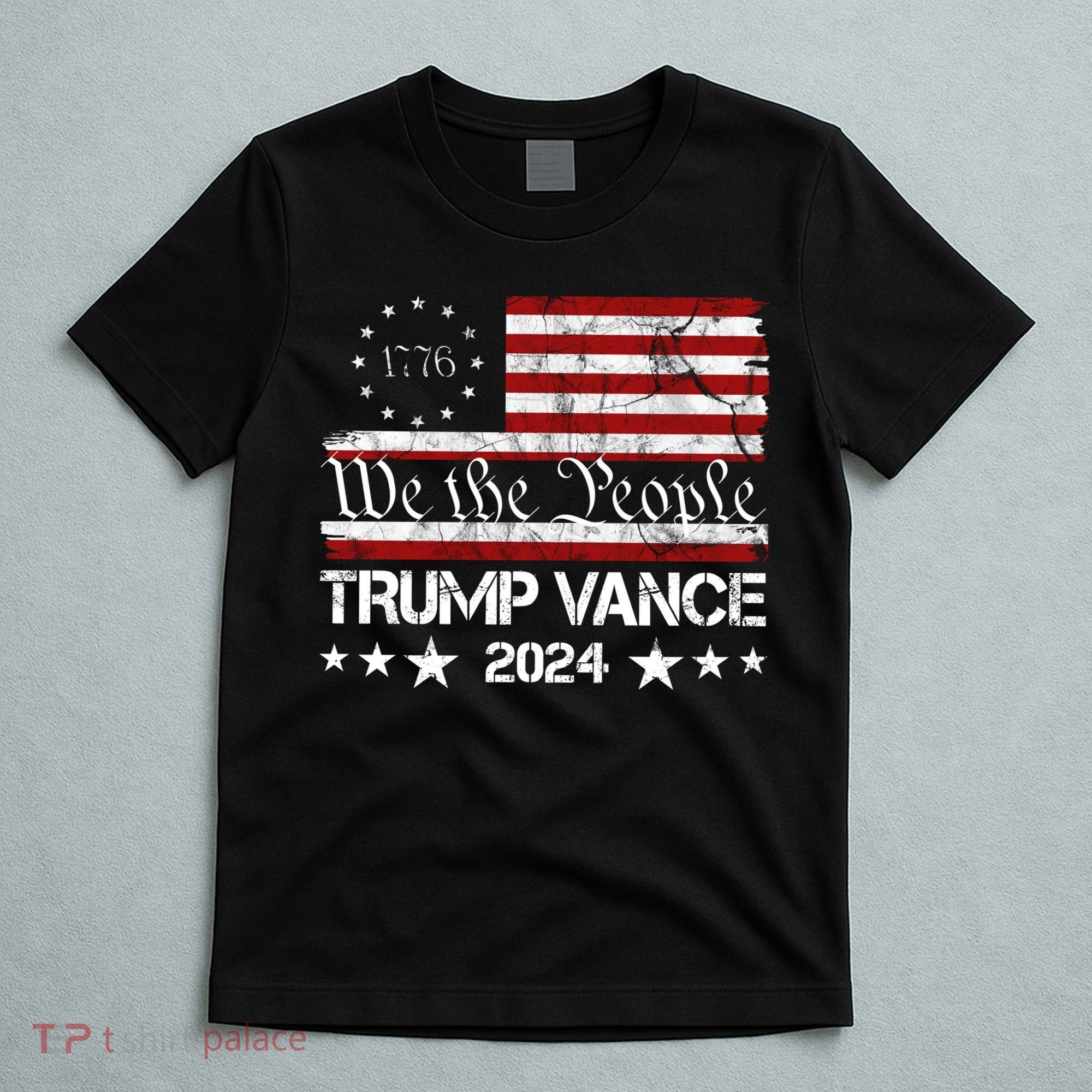 We The People Trump Vance 2024 Vintage Usa Election T-Shirt