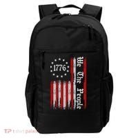We The People 1776 Distressed Usa American Flag Backpack thumb 0