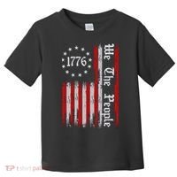 We The People 1776 Distressed Usa American Flag Toddler T-Shirt thumb 0