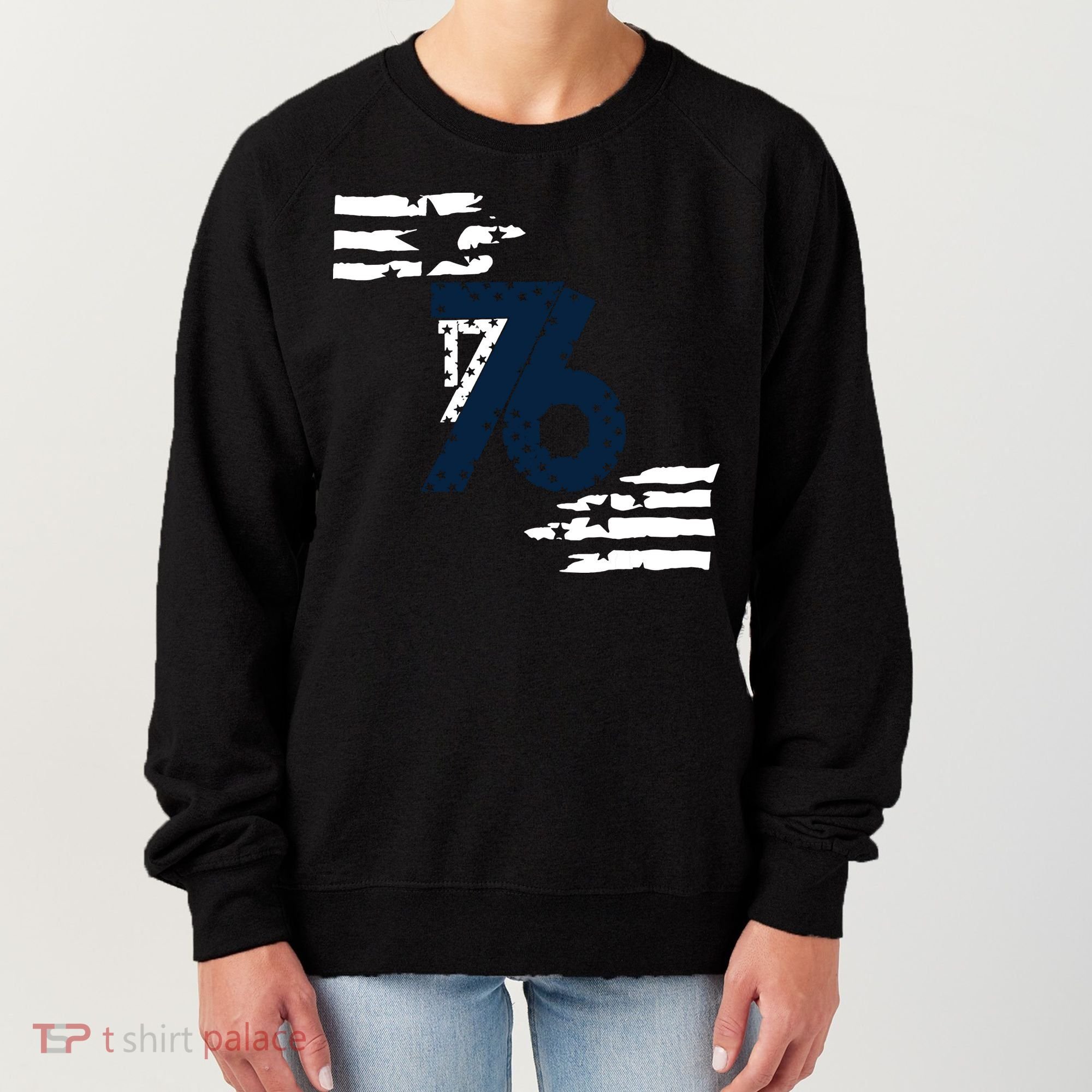 We The People 1776 American Flag Women's Sweatshirt