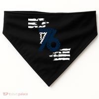 We The People 1776 American Flag USA-Made Doggie Bandana thumb 0