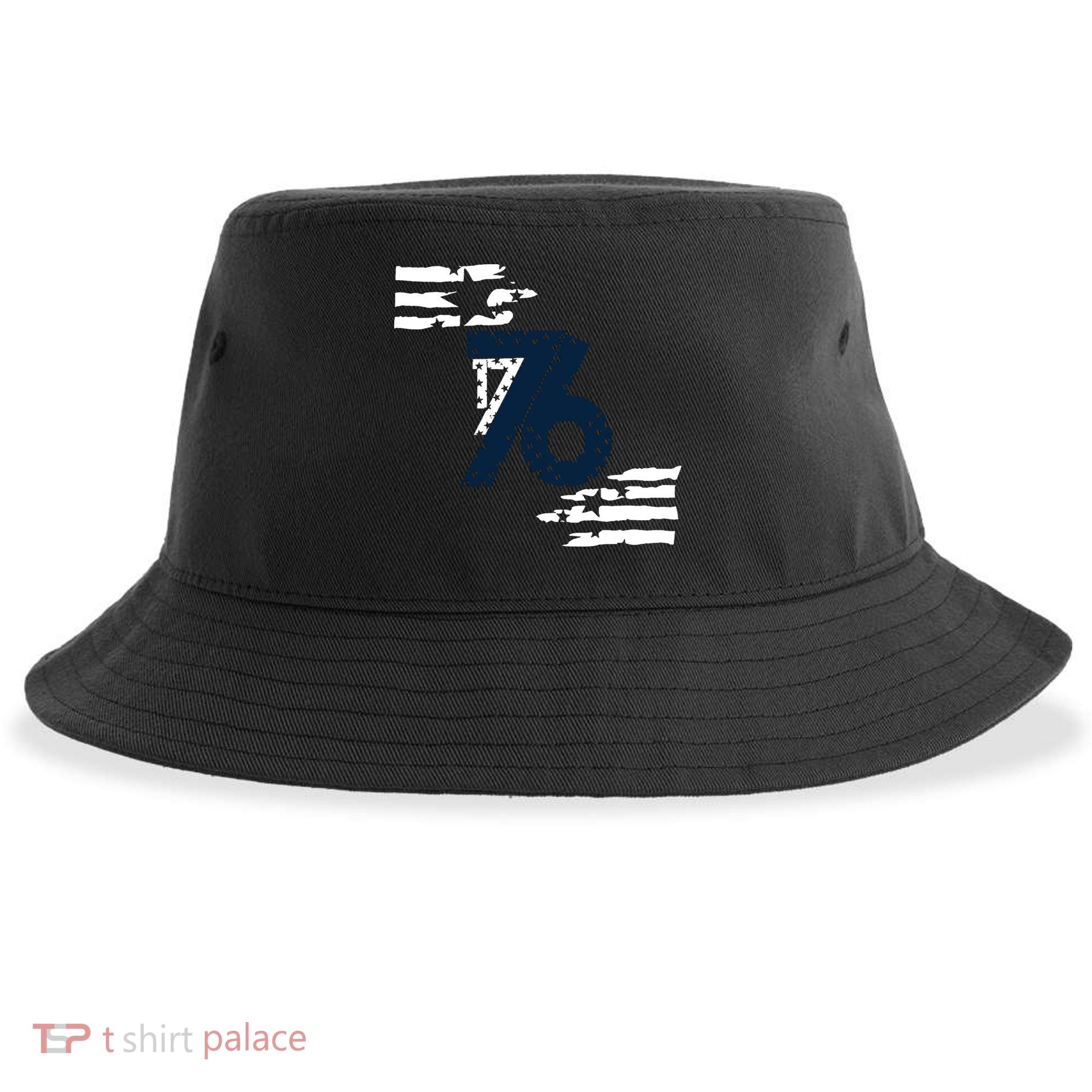 We The People 1776 American Flag Sustainable Bucket Hat