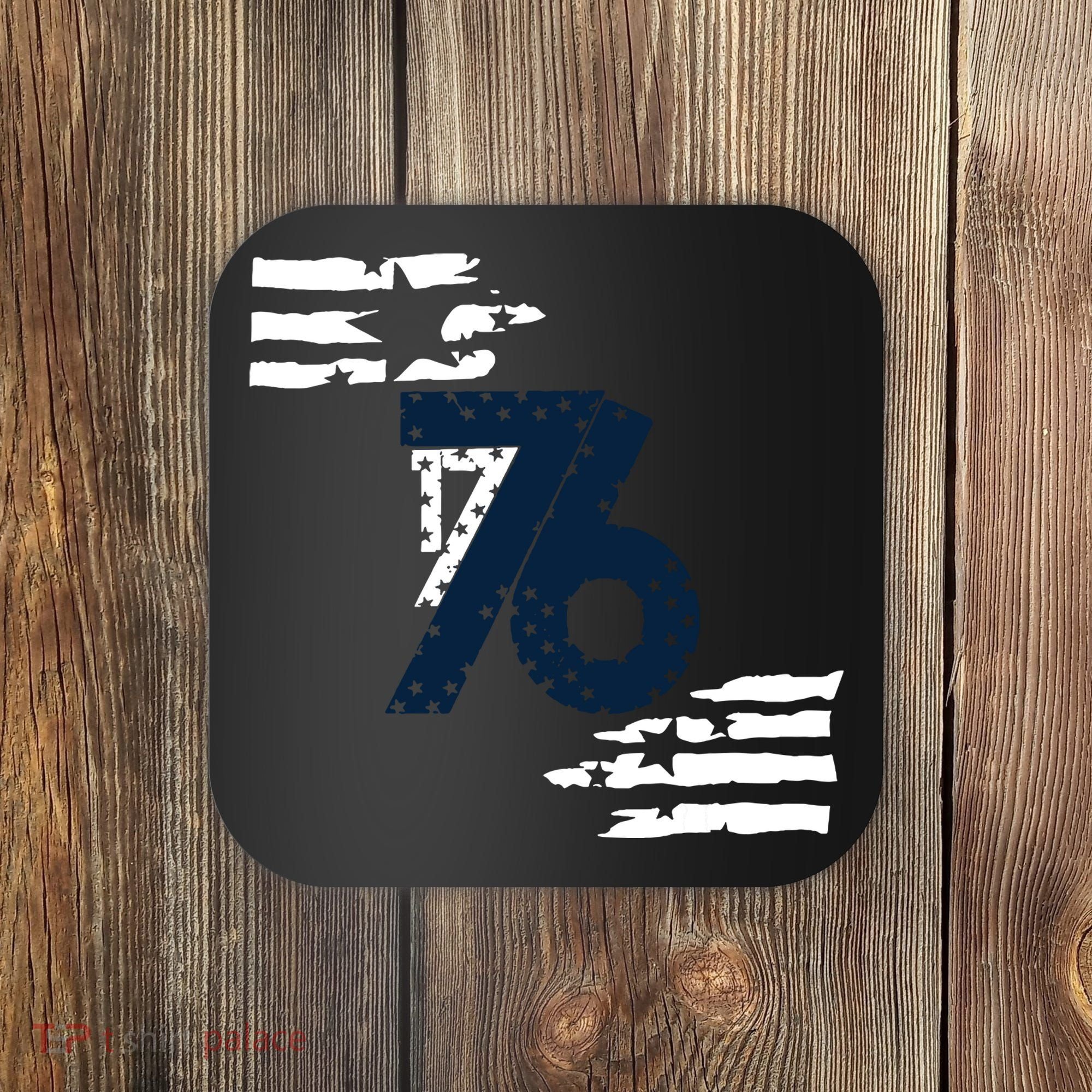 We The People 1776 American Flag Coaster