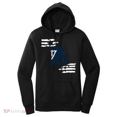 We The People 1776 American Flag Women's Hoodie