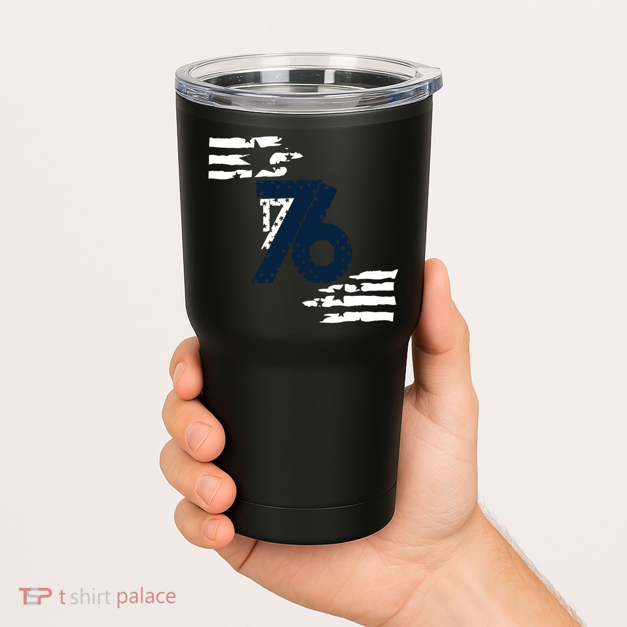 We The People 1776 American Flag Tumbler