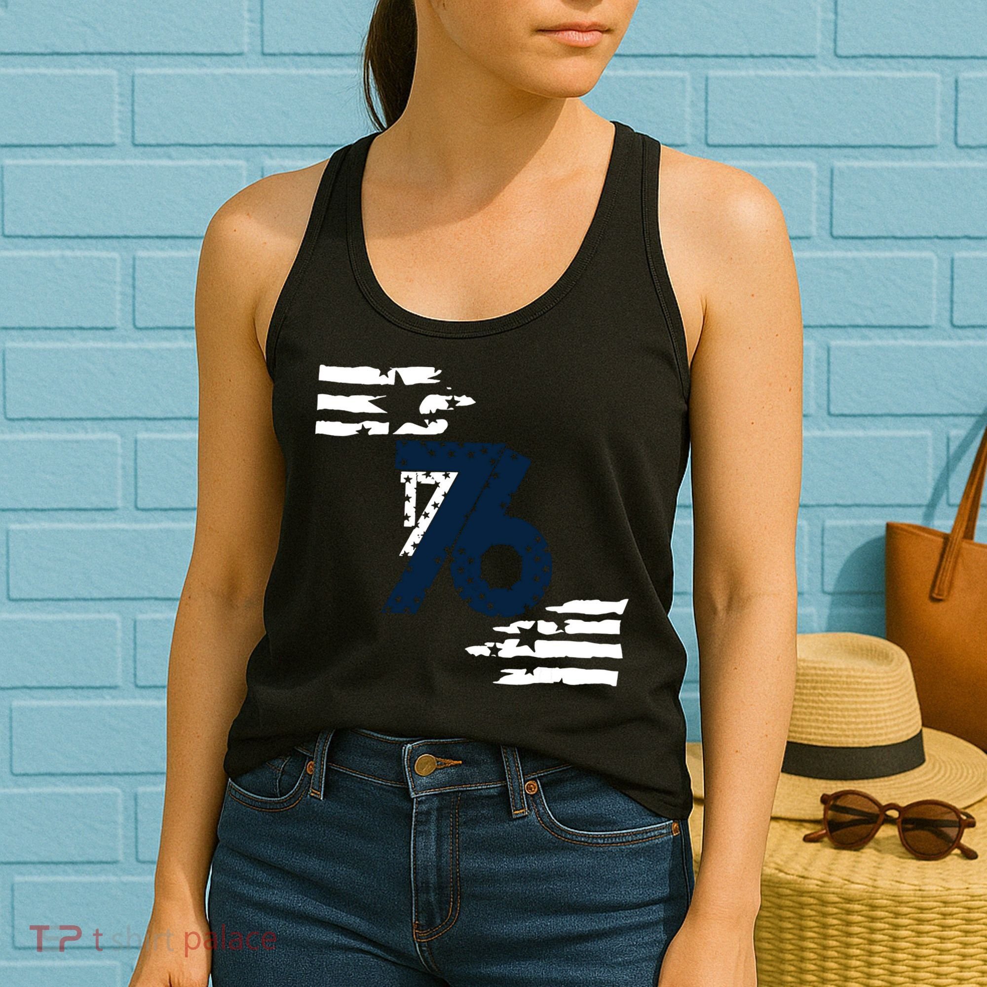We The People 1776 American Flag Women's Tank Top