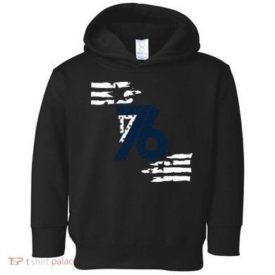 We The People 1776 American Flag Toddler Hoodie