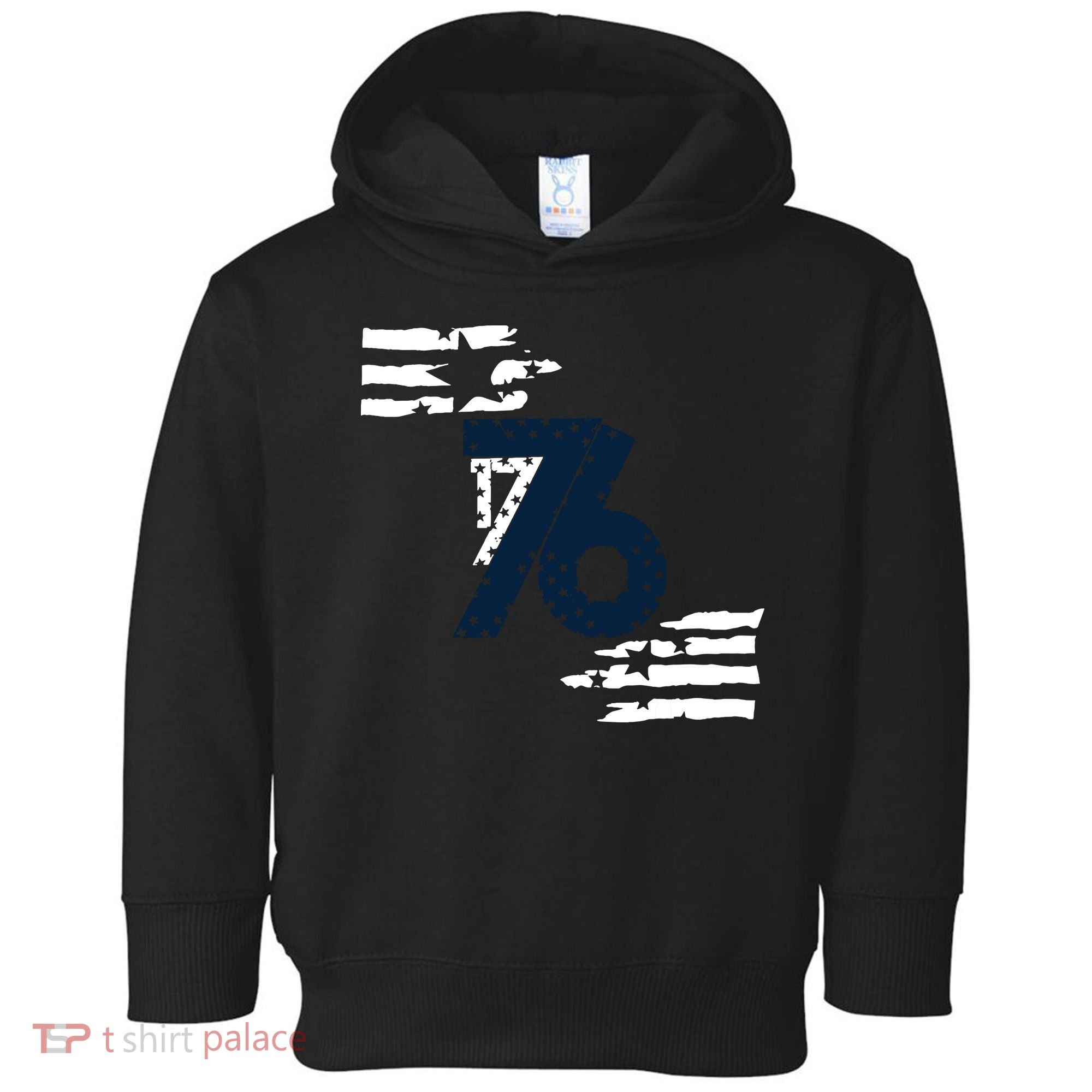 We The People 1776 American Flag Toddler Hoodie