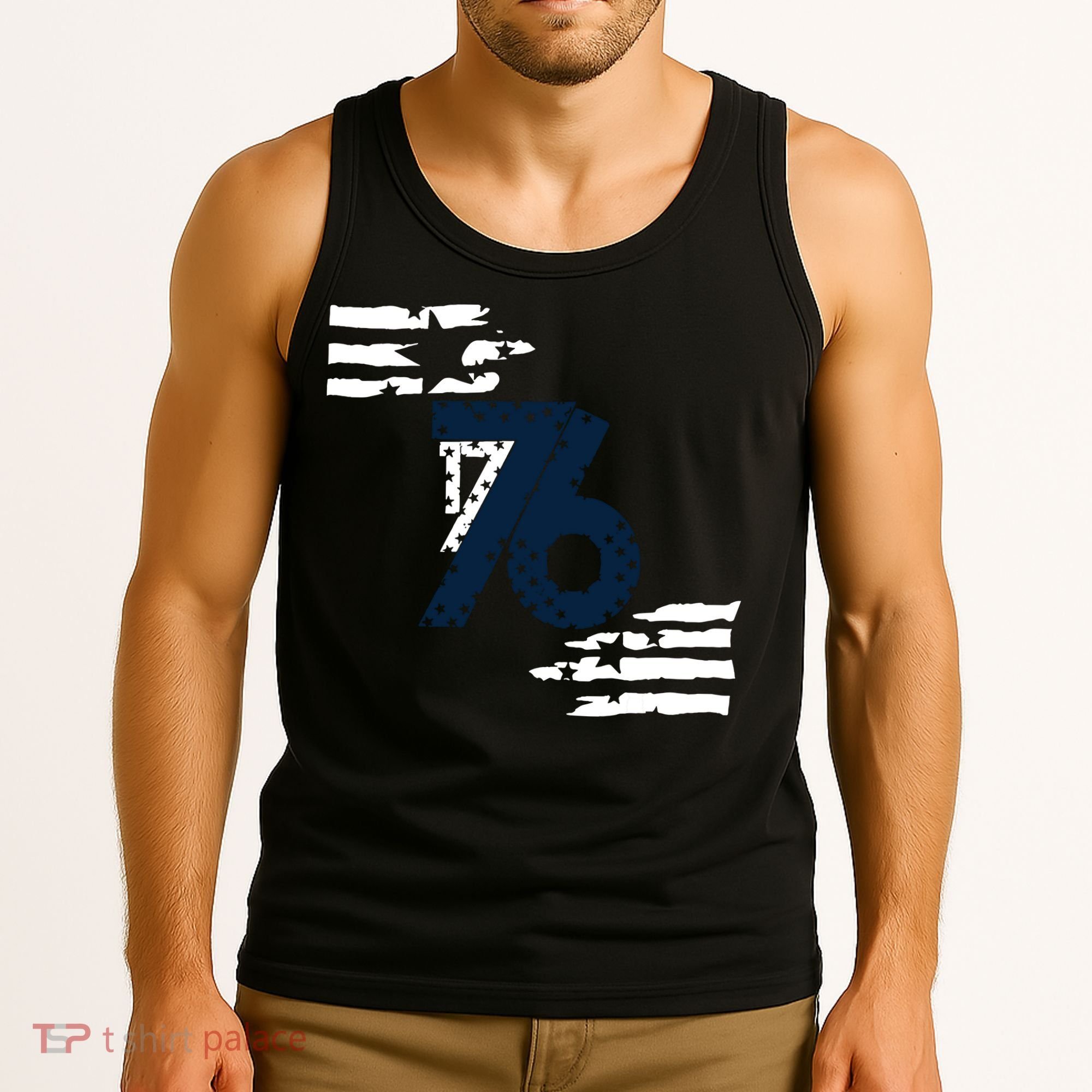 We The People 1776 American Flag Tank Top