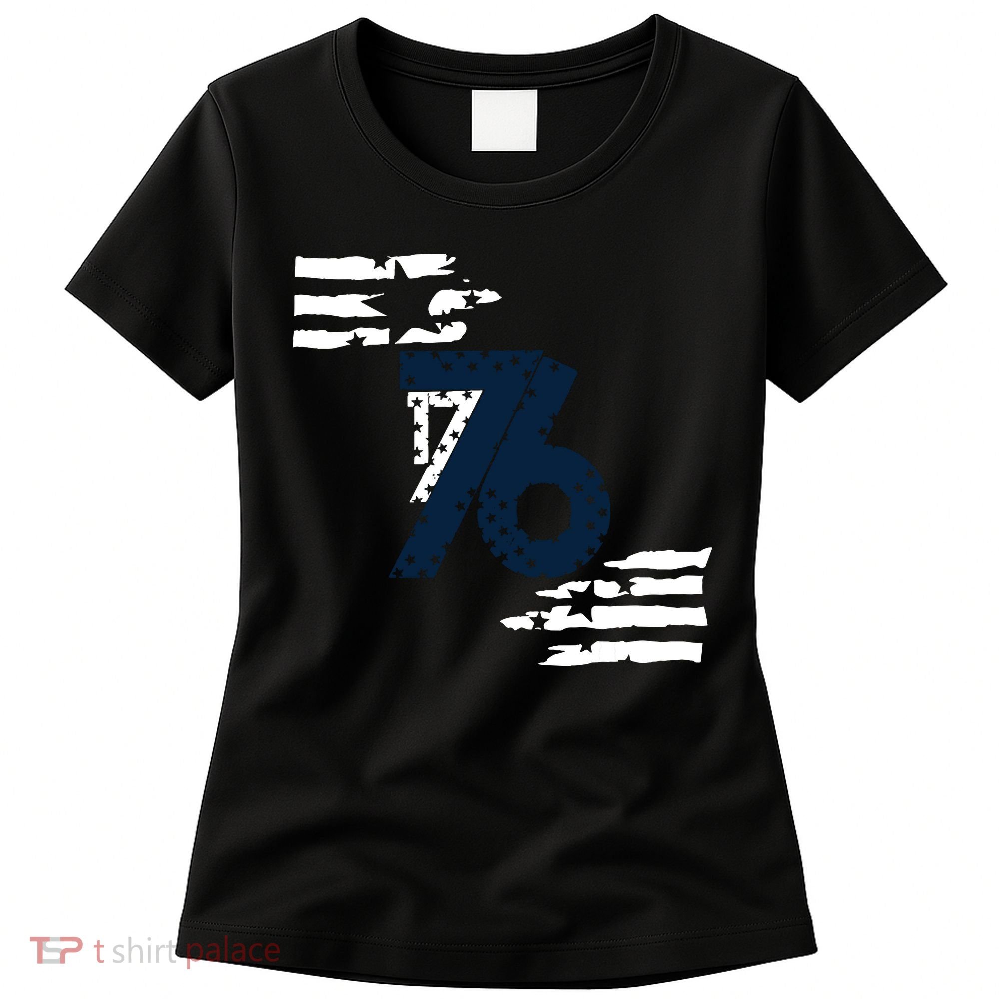 We The People 1776 American Flag Women's T-Shirt