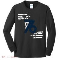 We The People 1776 American Flag Kids Long Sleeve Shirt thumb 0