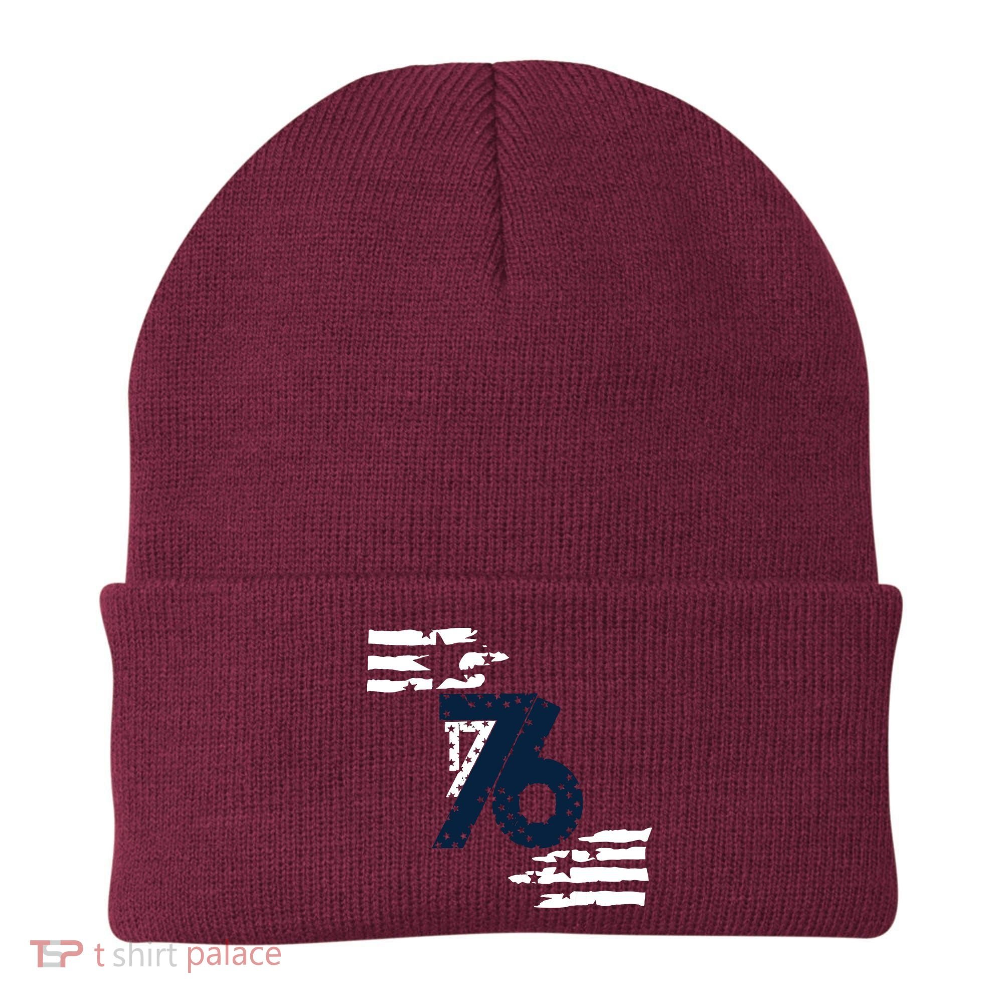 We The People 1776 American Flag Beanie