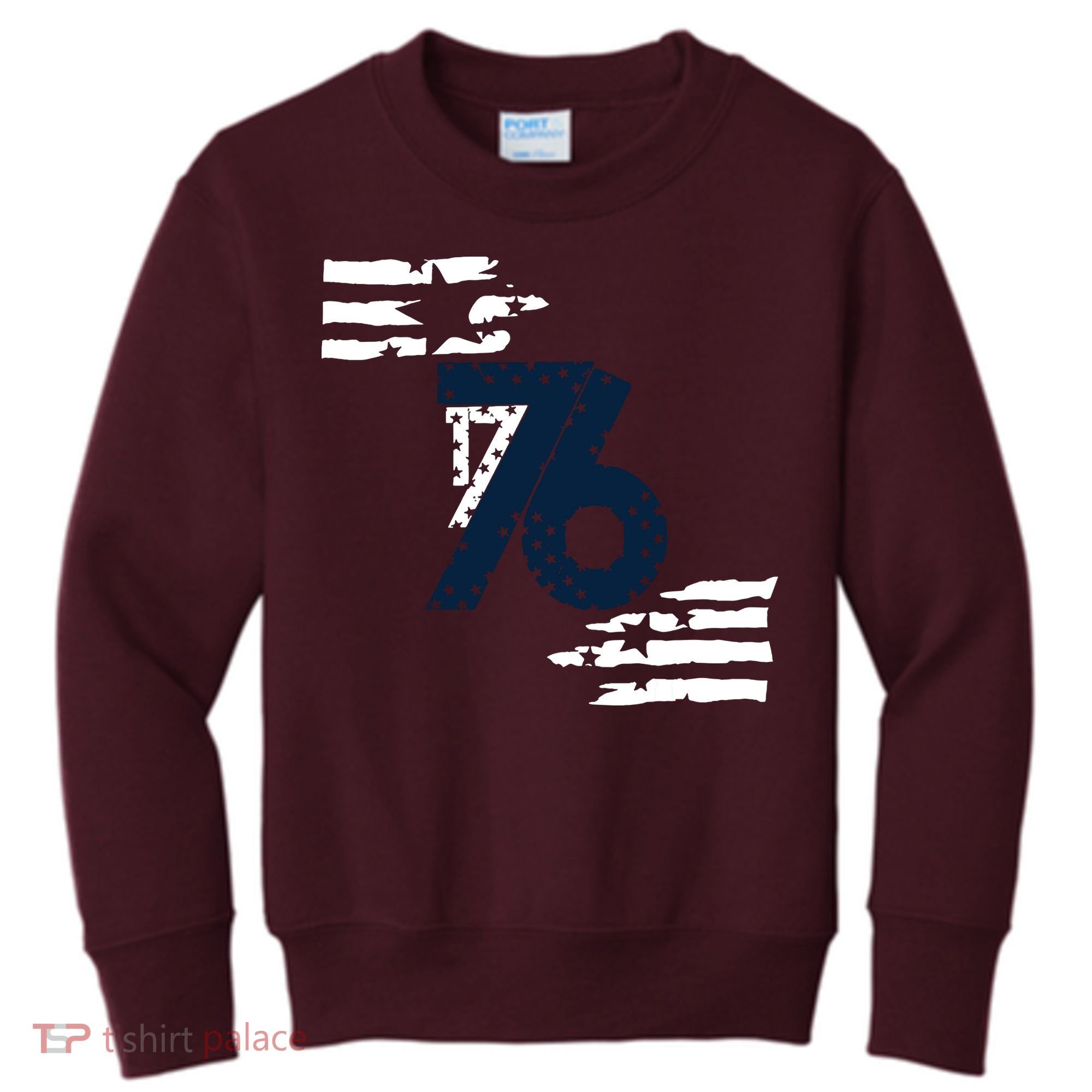 We The People 1776 American Flag Kids Sweatshirt