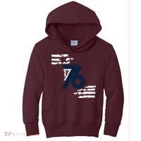 We The People 1776 American Flag Kids Hoodie thumb 0
