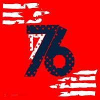 We The People 1776 American Flag Santa Hat thumb 1