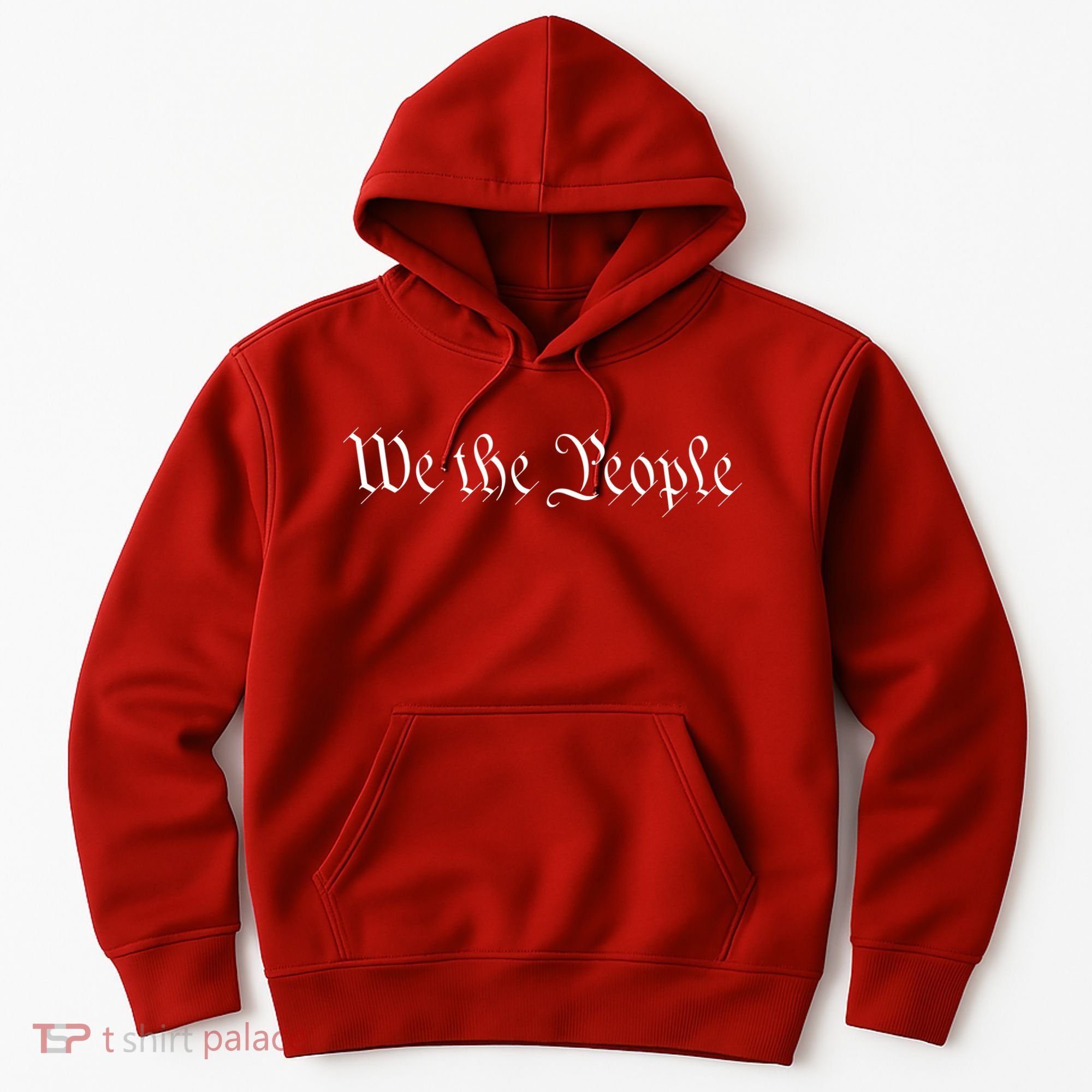 We The People USA Preamble Constitution America 1776 Hoodie