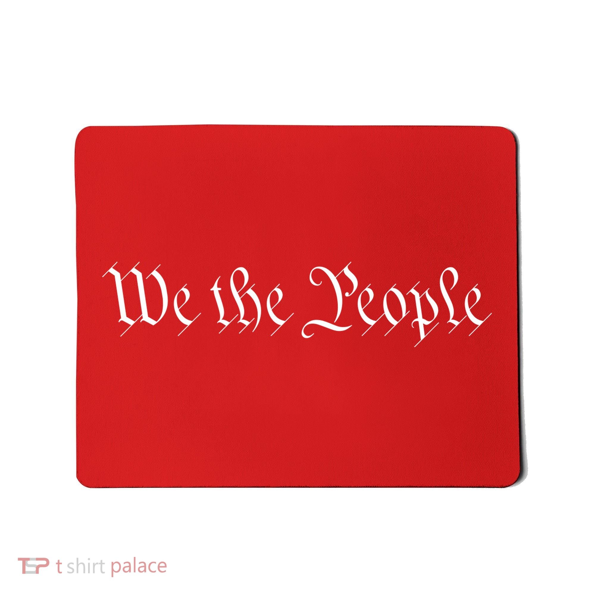 We The People USA Preamble Constitution America 1776 Mousepad