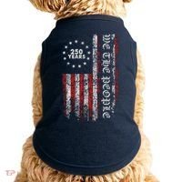 We The People 250 Years America's 250th Anniversary Doggie Tank thumb 0