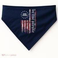 We The People 250 Years America's 250th Anniversary USA-Made Doggie Bandana thumb 0